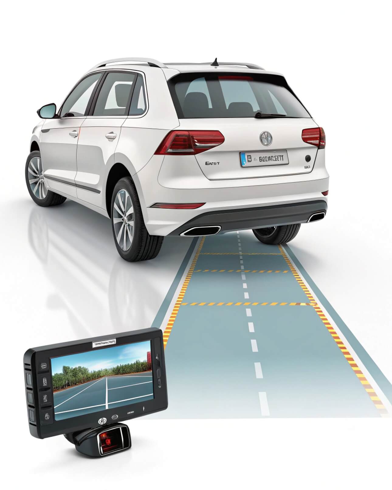 backup cameras and parking sensors