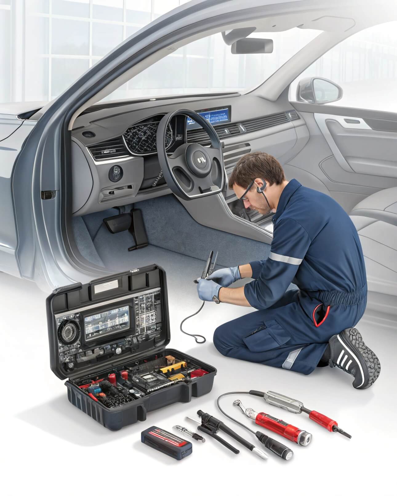 car audio system diagnostics